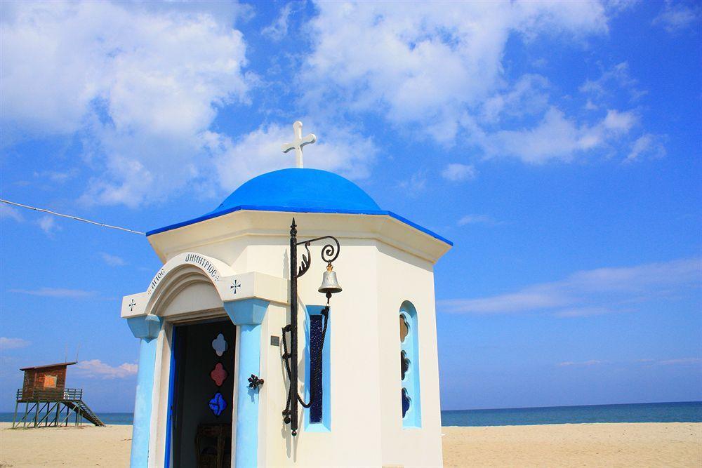 Hotel White Rose Beach Olympiakí Aktí Esterno foto