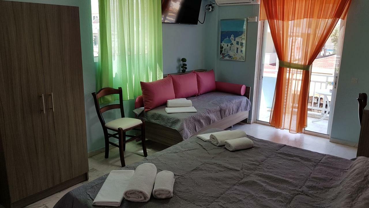 Hotel White Rose Beach Olympiakí Aktí Esterno foto