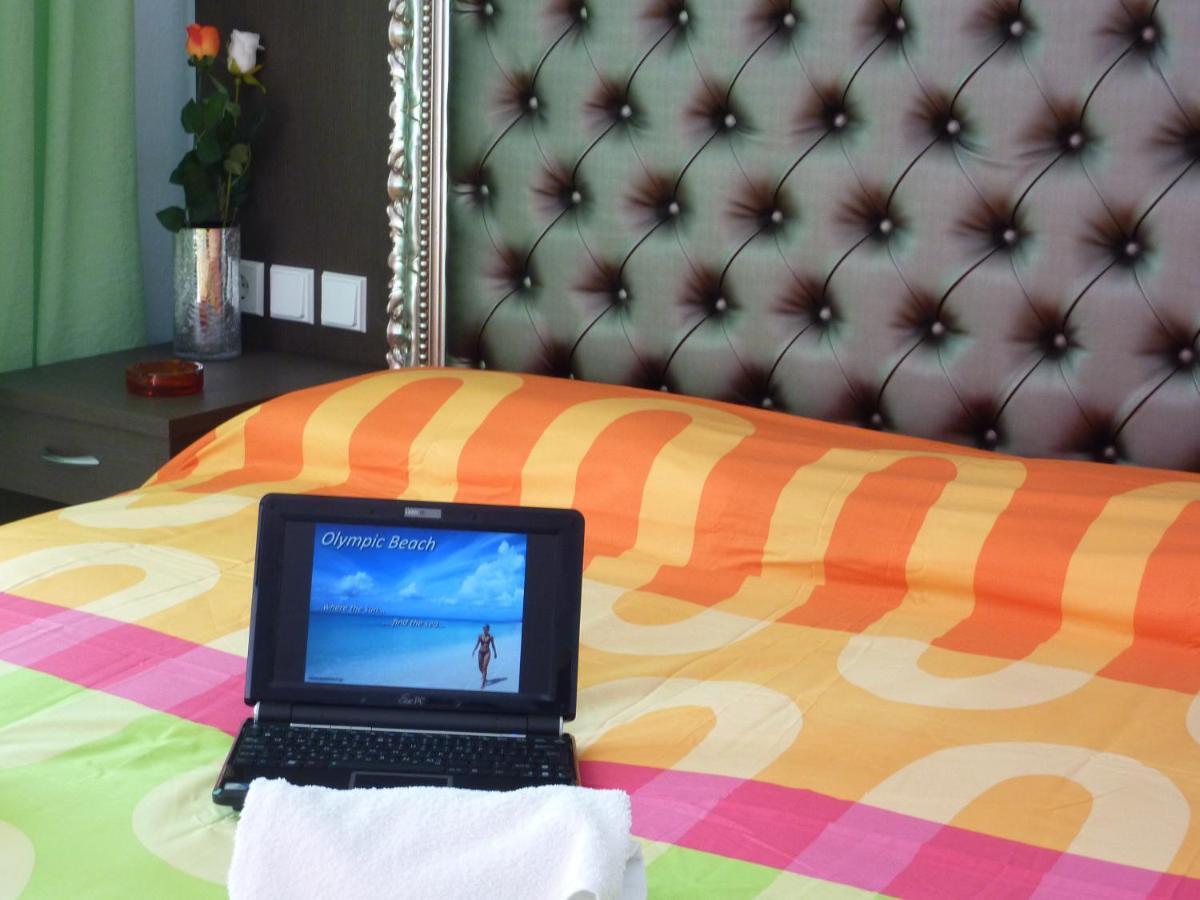 Hotel White Rose Beach Olympiakí Aktí Esterno foto